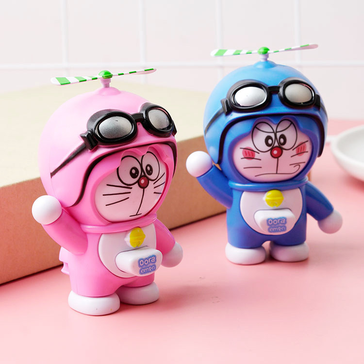 Doraemon cute doll face changing toy