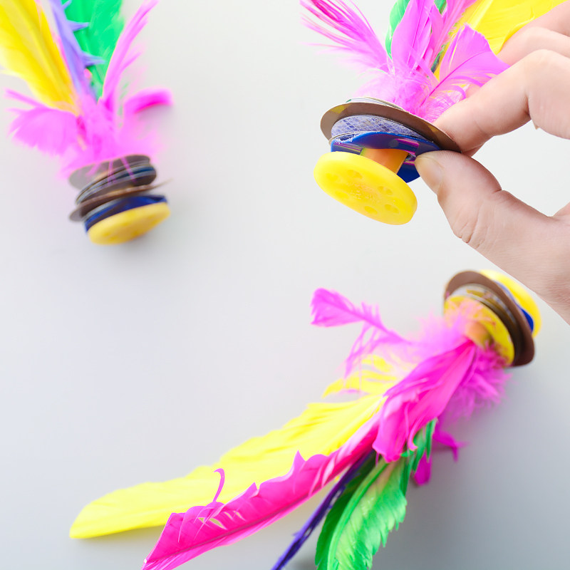 Large flower shuttlecock for students and children competition, adult school fitness training, kick-resistant feather, goose feather and beef tendon shuttlecock