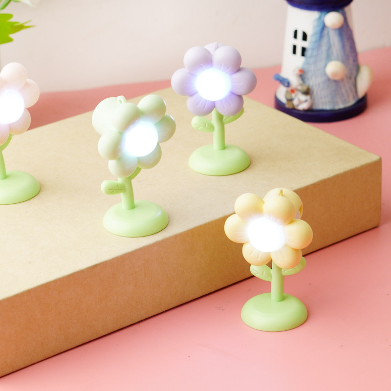Flower night light cute ornaments children's gift