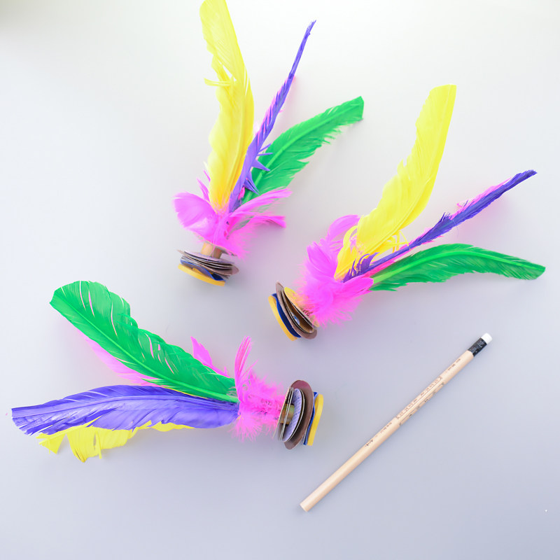 Large flower shuttlecock for students and children competition, adult school fitness training, kick-resistant feather, goose feather and beef tendon shuttlecock