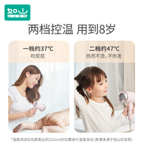 Factory Baby Hair Dryer Toddler Baby Boy Special Blow Fart Stock Bass Bass Low Radiant Blow Hair Mini-wind