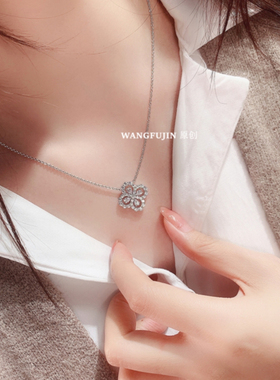 轻奢НШ四叶草项链高级感