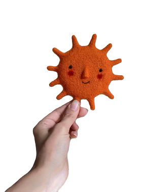 羊毛毡装饰品可爱手工