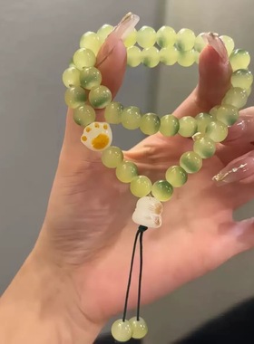 超值可爱手串装国风如意招财猫情