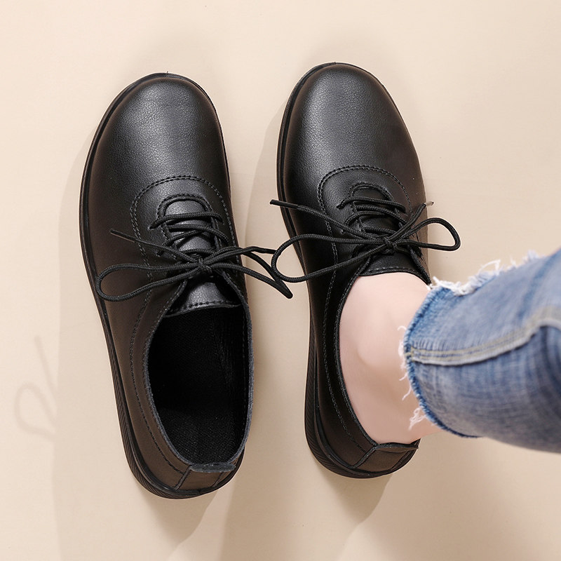 老北京布鞋女妈妈鞋秋软底舒适中老年皮鞋女士平底防滑休闲工作鞋,淘宝优惠券,粉丝福利购,淘宝优惠卷