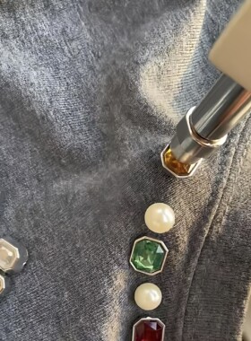 便携式钉珠机手压式安装