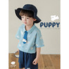 Youyou boys summer new cartoon cotton short-sleeved shirt casual loose denim shorts children's trendy and cool children's clothing