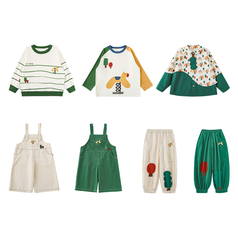 幼悠 男童撞色插肩袖t恤简约翻领衬衫2025早春新套装童玩天地系列,淘宝优惠券,粉丝福利购,淘宝优惠卷