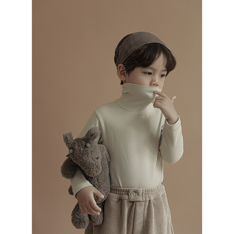 幼悠 儿童打底衫秋季季新款宝宝洋气高领保暖长袖T恤男童套头上衣,淘宝优惠券,粉丝福利购,淘宝优惠卷