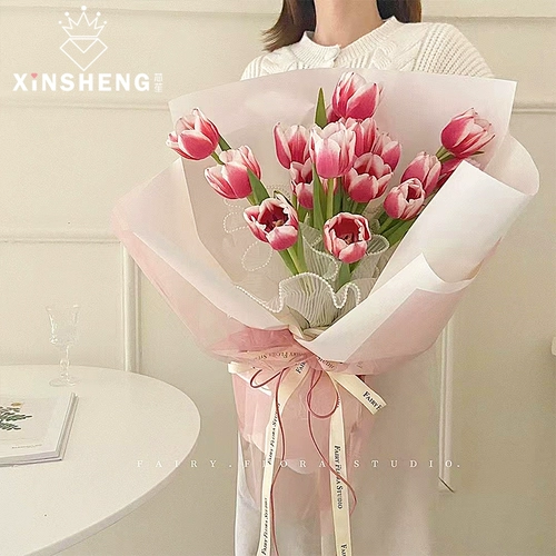 Прозрачная стеклянная бумага Opp Paper Flower