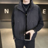 Autumn and winter high-end design down vest men's stand-up collar casual vest waistcoat men's jacket trendy clothes