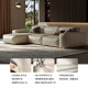 Guangchao Italian top layer cowhide down small apartment sofa