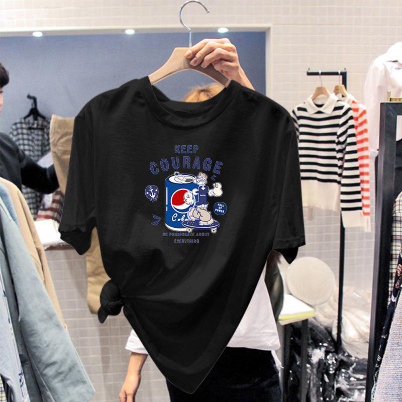 韩国超火cec上衣服白色女短袖t恤 haadidT恤