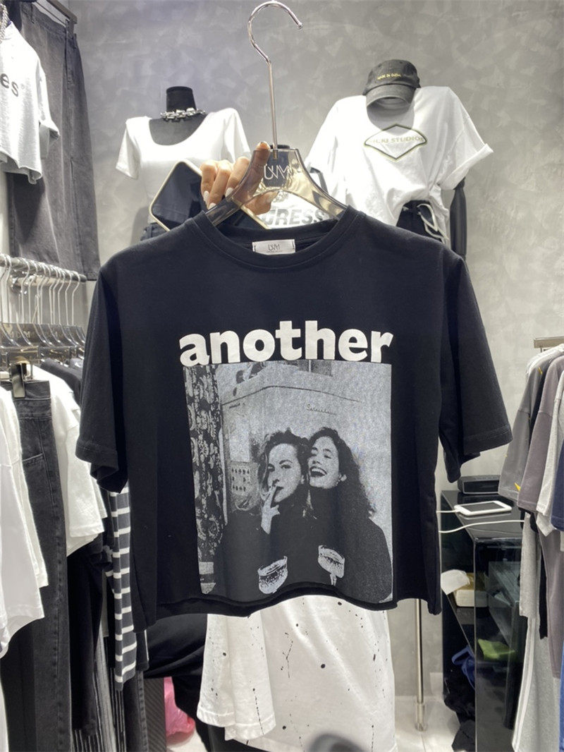 韩国短袖女2022夏新款韩版ins t恤 haadidT恤