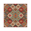 Moroccan ethnic style square floor mat for entrance door special carpet Bohemian retro door mat entrance anti-slip