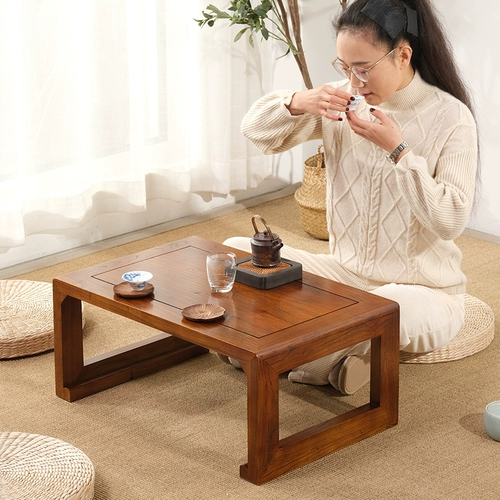 Laocoma Tatami Coffee Lable New китайский стиль крикет 炕 炕 老 老 老 老 老 Современный минималистский столовый стол чай