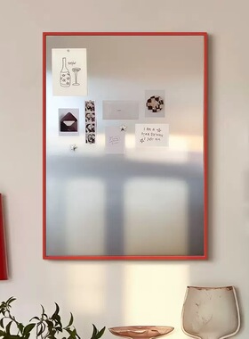 磁吸相框画框免打孔装饰画冰箱贴展示板家居装饰