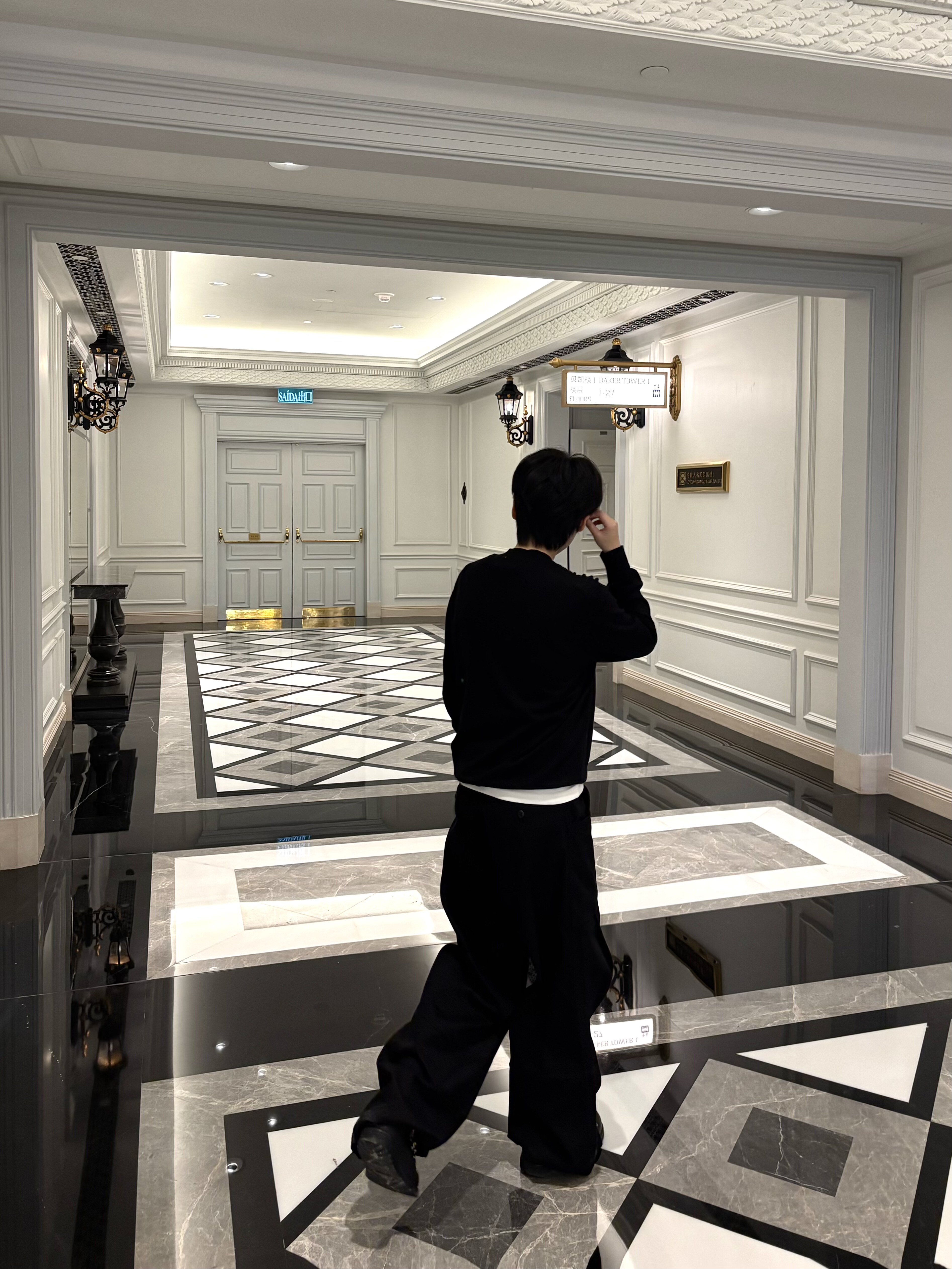 「1012H」复古结构设计硬挺直筒宽松工装裤多口袋阔腿长裤男女,淘宝优惠券,粉丝福利购,淘宝优惠卷