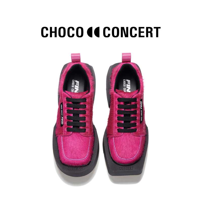 CHOCO CONCERT设计鞋履丨秋冬新品首发圆方马毛球鞋休闲鞋-图2