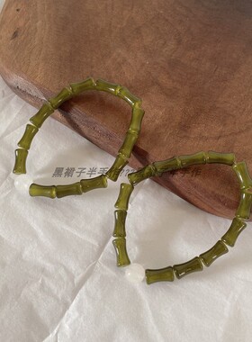 小众设计感竹节手链新中式国风