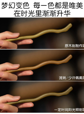 绿檀木簪子发簪新中式女古风木质发钗盘发手工簪子感木簪