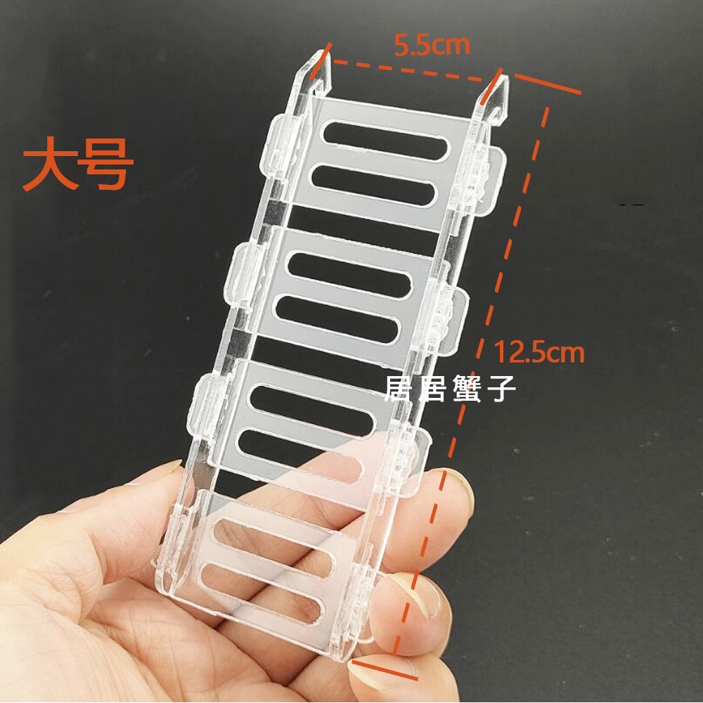 亚克力爬梯透明小宠物玩具攀爬 - 图0