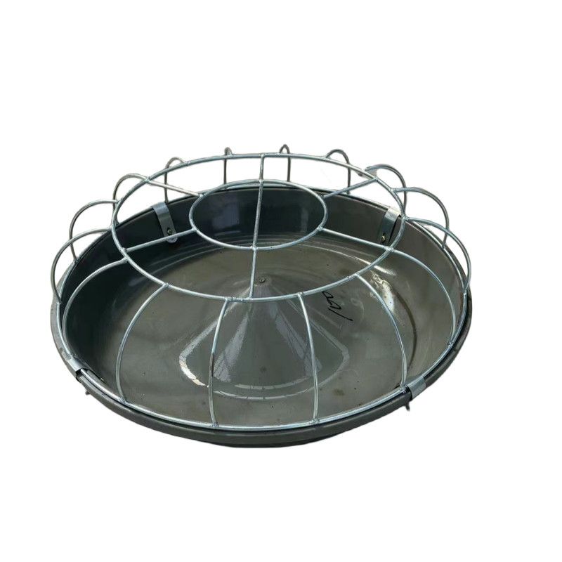 新款喂鸡食槽养鸡自动喂食器散养鸡喂鸡神器食槽水槽一体牛筋料盆 - 图3