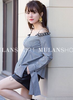 国现清格子MDevilbeauty白色黑白