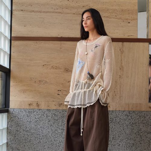 Shelle Artiste 一起跳舞吧毛织套头 - 图1