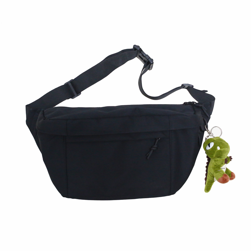 潮牌日系ins男生休闲腰包斜挎包 仟仁狮男士包袋