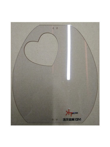 心型系列羽毛球球拍LOGO模板标记个性定制情侣爱心 - 图3
