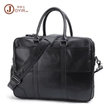 Мужской кожаный ноутбук, ретро сумка на одно плечо, 13 года, воловья кожа, бизнес-версия