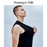 Жилет без рукавов, нижнее белье, мужская летняя футболка для отдыха, впитывает пот и запах