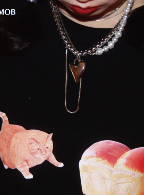 银河来电千禧甜酷小众金属项链