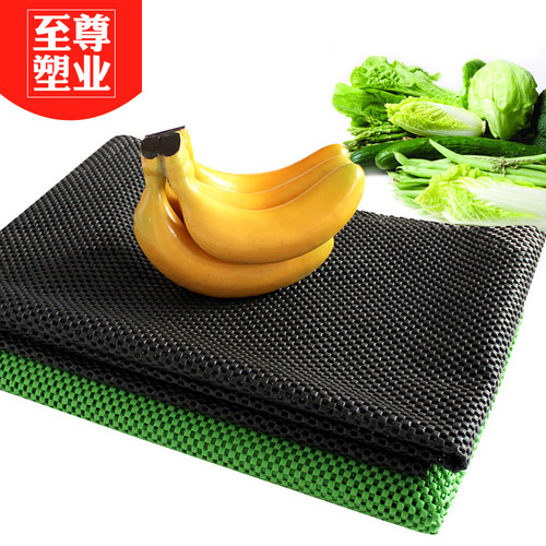 超市水果防滑垫 生鲜店泡沫铺垫水果蔬菜的布货架pvc网垫保护垫片 - 图1