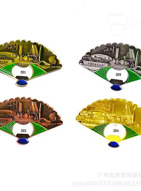 新款直销中国旅游纪念深圳世界之窗旅游金属冰箱贴开瓶器纪念礼品