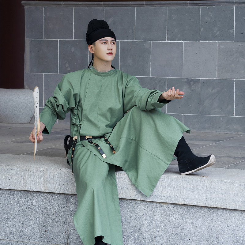 2025新唐圆领袍汉服缺胯袍大放量青少年男女帅气侠客中国风非古装,淘宝优惠券,粉丝福利购,淘宝优惠卷