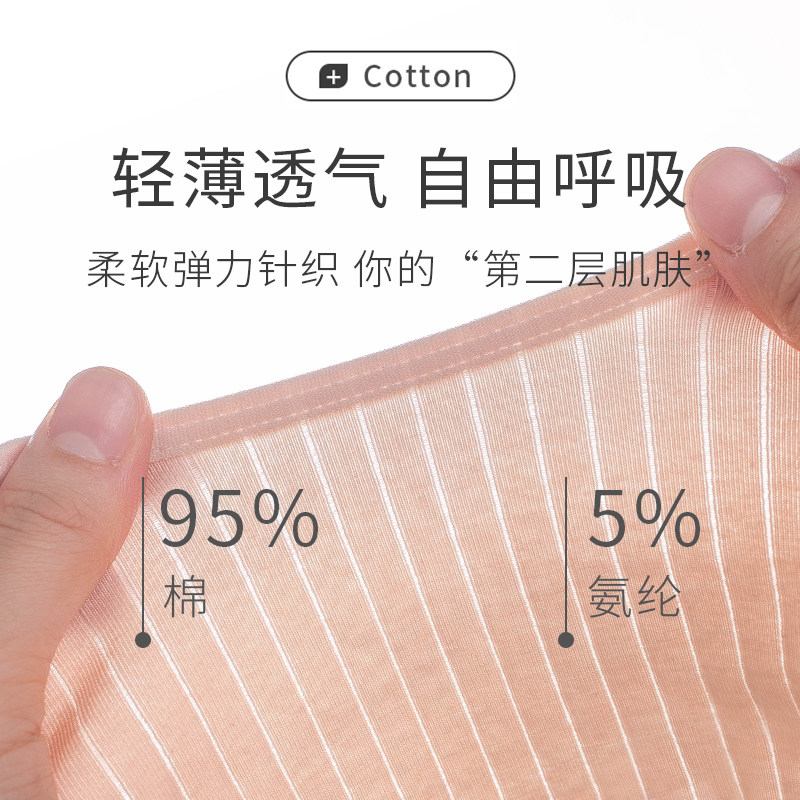 哺乳防下垂无钢圈喂奶纯棉文胸罩 舒蓓婷哺乳文胸