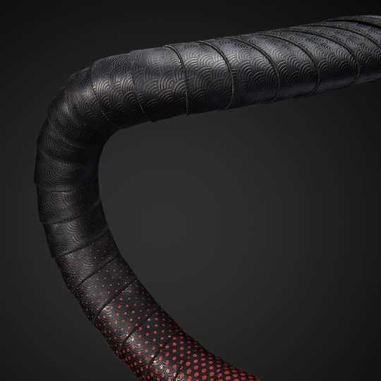 Qingyun road bicycle handlebar with metal handlebar plug