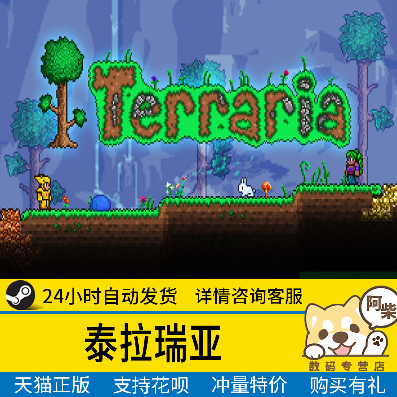 Steam Pc正版游戏terraria 泰拉瑞亚多人联机 Steam Pc正版游戏terraria 泰拉瑞亚多人联机