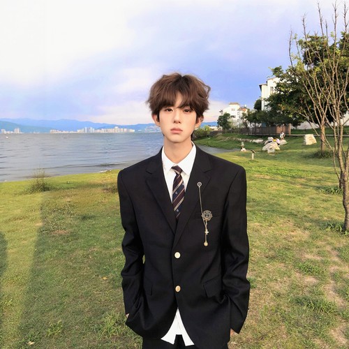 【刺篇】dk制服原创学院风正版男生西装外套成人礼毕业西服套装 - 图0