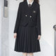 Thorn piece jk uniform college style suit jacket for women