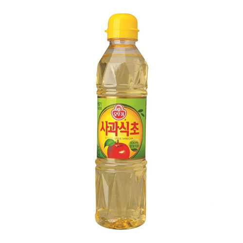 韩国进口调味品 不倒翁苹果醋500ml水果醋韩式料理醋 冷面凉拌菜 - 图3