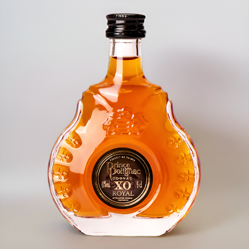 百利来Polignac法国皇家XO干邑白兰地50ml小酒版 - 图0