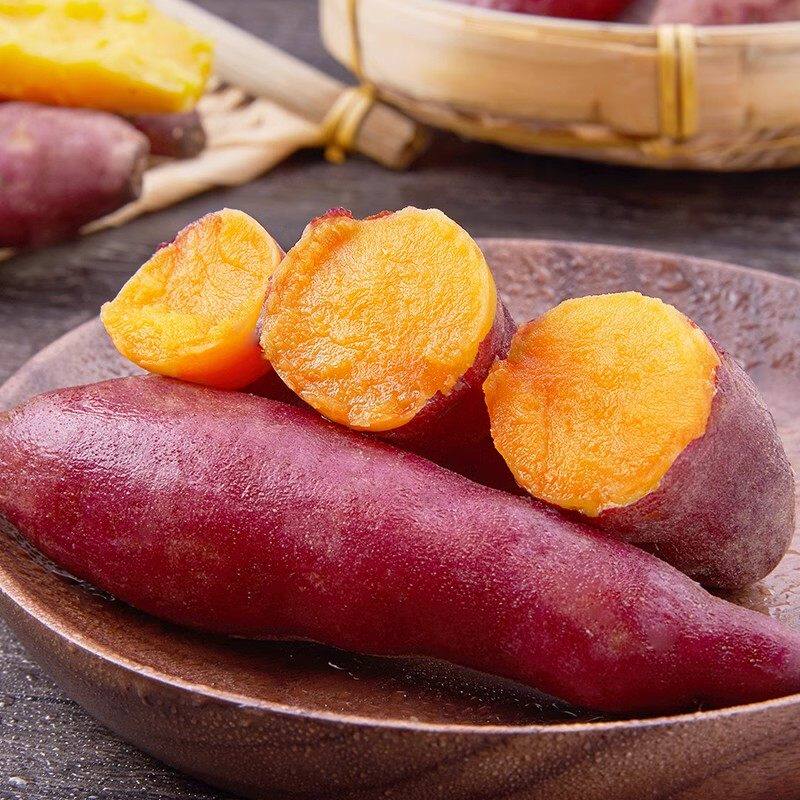 临安天目山小香薯5斤板栗红薯新鲜农家自种小番薯地瓜山芋整箱3