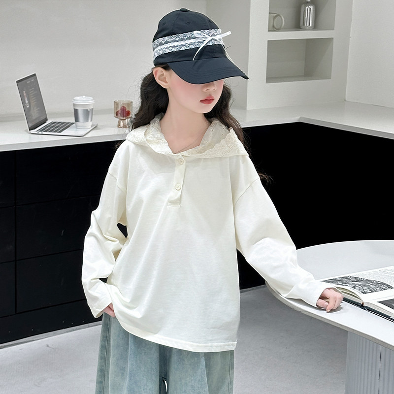 女童风衣外套2026春秋季新款女孩蕾丝卫衣夹克两件套女孩韩版上衣,淘宝优惠券,粉丝福利购,淘宝优惠卷