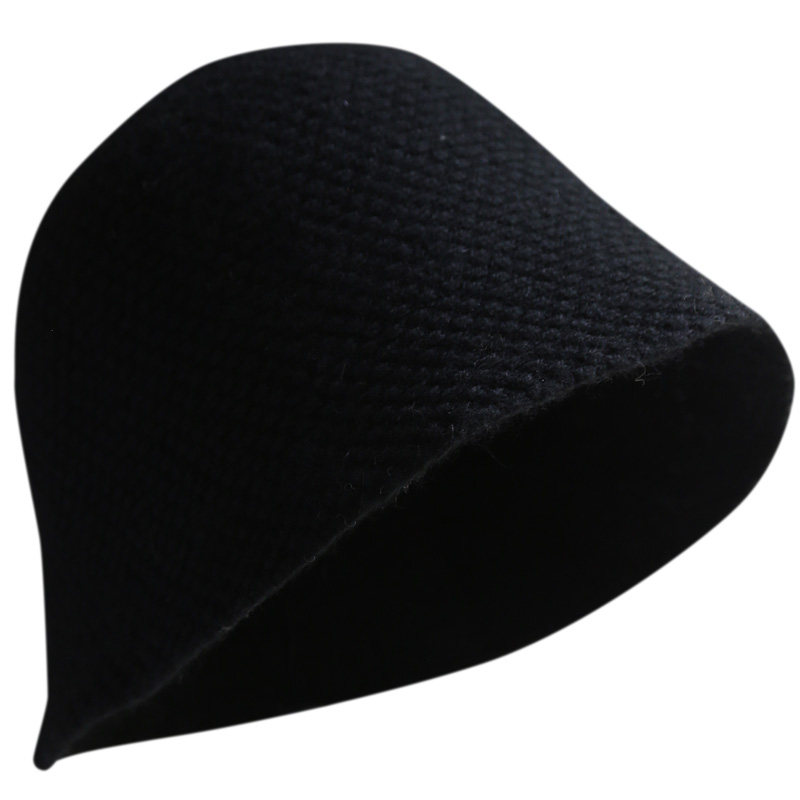 秋印 羊毛渔夫帽子女纯色圆顶盆帽秋冬保暖韩版针织帽逛街显脸小,淘宝优惠券,粉丝福利购,淘宝优惠卷