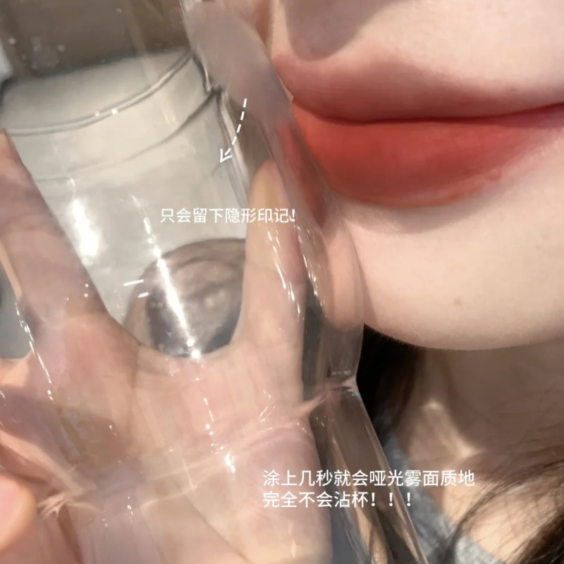Colorkey珂拉琪水雾唇露升级款r300玫瑰唇釉雾面哑光显白不沾杯女 - 图2