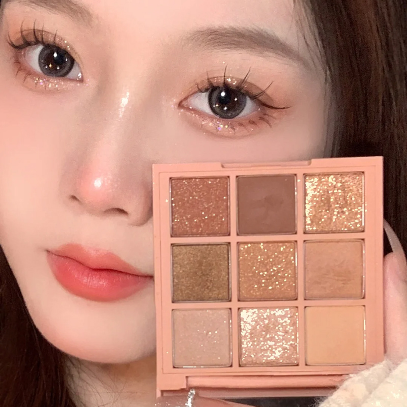 3ce眼影盘九宫格9色overtake橘棕四色官方smoother大地色女 - 图1