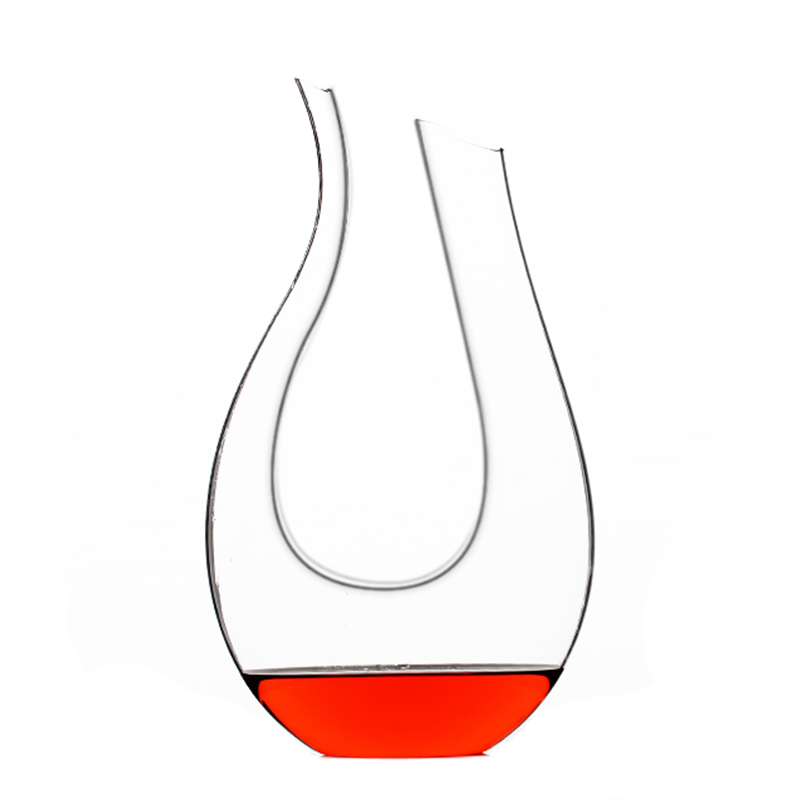 家用红酒醒酒器 玻璃小号水晶竖琴u型壶个性天鹅形分酒器酒店创意 - 图3